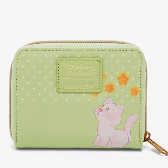 Loungefly Strawberry Shortcake Slumber Party Mini Zipper Wallet New With tags - Picture 3 of 7
